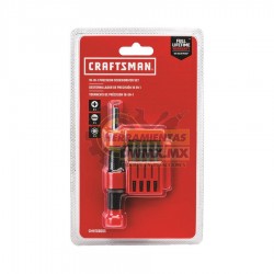 Kit de 18 Desarmadores de Precisión de Múltiples Puntas CRAFTSMAN CMHT68005